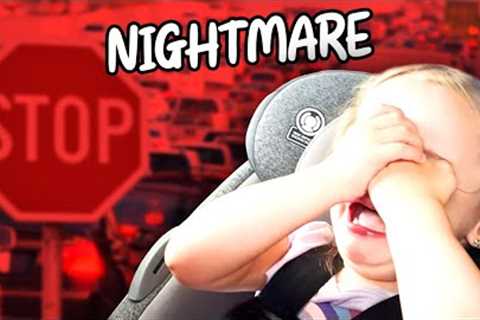 NIGHTMARE ROAD TRIP WITH A 2 YEAR OLD AND A NEWBORN BABY