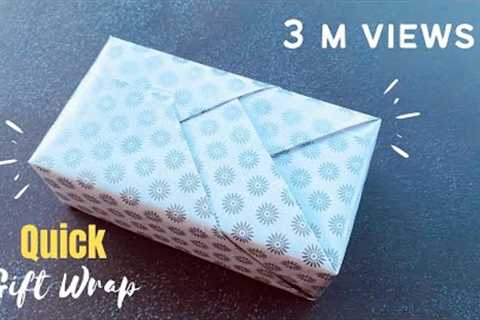 Easy Gift Wrapping | DIY Gift Packing Idea | Gift Wrap for any Occasion #giftwrap