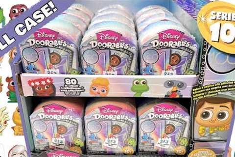 Unboxing FULL CASE Disney Doorables Series 10 Mini Peek Blind Bag Opening!! With Codes!!