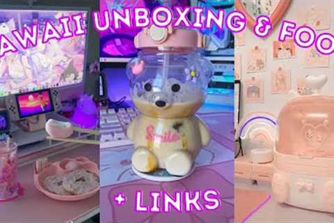 Kawaii Unboxing + Food, Snack &amp; Drinks with links | TikTok Compilation | TikTok Made Me Buy It