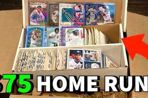 INSANE BASEBALL CARDS MYSTERY BOX…FOR ONLY $75?!