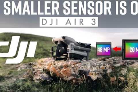DJI Air 3 Has a smaller camera Sensor and that's OK!