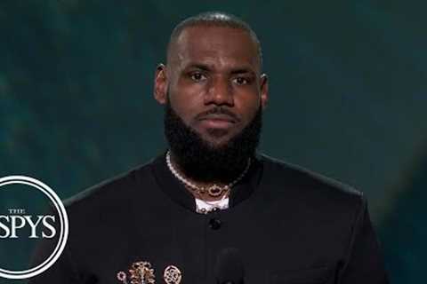 LeBron James says he can still give the game everything | 2023 ESPYS (📍 @CapitalOne)