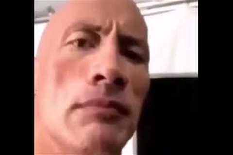 The rock meme