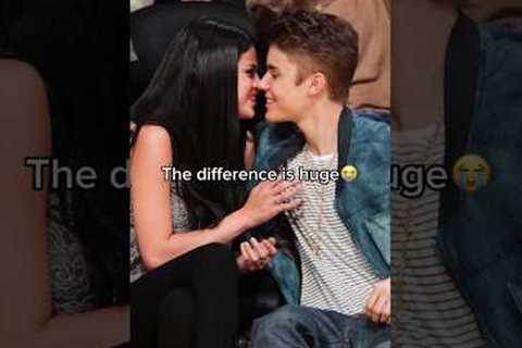 He changed a lot😭 #selenagomez #justinbieber #haileybieber#celebrity #relationship #goviral #shorts