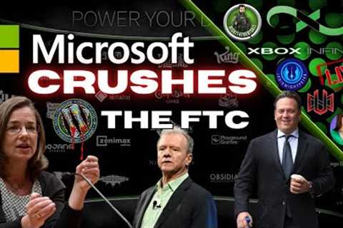 Microsoft Destroys The FTC!! Both In Court AND The Appeal!! Xbox WINS!!