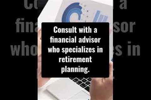Retirement Planning | Don't Wait Until It's Too Late!  | How to Secure Your Financial Future