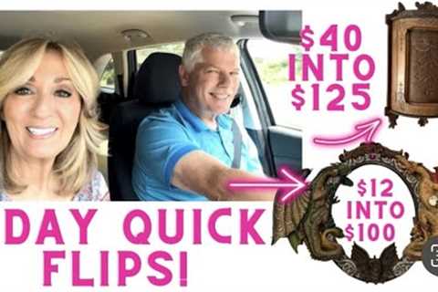 I made him buy it! |1 Day QUICK FLIPS | Goodwill thrifting