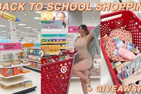 BACK TO SCHOOL SUPPLIES SHOPPING VLOG + GIVEAWAY 2023 *open*