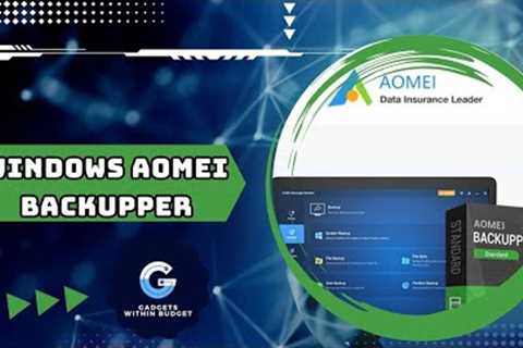 How To Backup &amp; Restore Nn Windows Review AOMEI Backupper | Tech 2023
