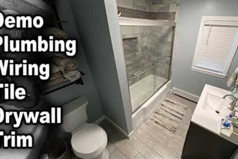 Step by Step Details for a Small Bathroom Remodel