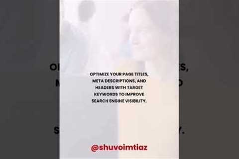 Top 5 Small Business #SEO Tips #ytshorts #shorts
