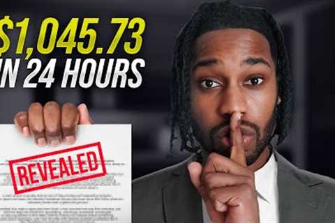 $1,045.73 In 24 Hours With A New Affiliate Marketing Method For Beginners!