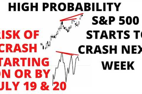 Stock Market CRASH Likely Starts Next Week On Or By July 19th- S&amp;P500 Signals Warning of..