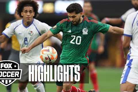 Mexico vs. Panama Highlights | CONCACAF Gold Cup Final