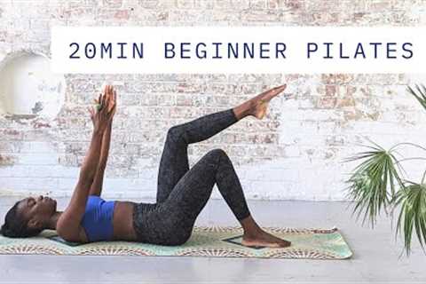 20 MIN PILATES WORKOUT FOR BEGINNERS -  AT HOME CORE PILATES