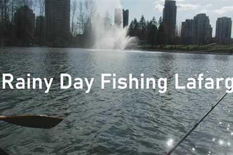 A Rainy Day Fishing Lafarge Lake