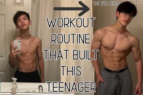 My Workout Routine To Get Buff As A Teenager (HIGHLY REQUESTED!!)