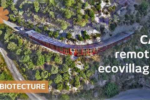 He quit all to build off-grid village, mountain-long Earthship