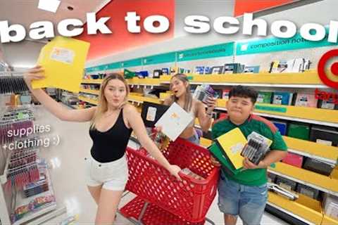 Taking my siblings BACK TO SCHOOL shopping