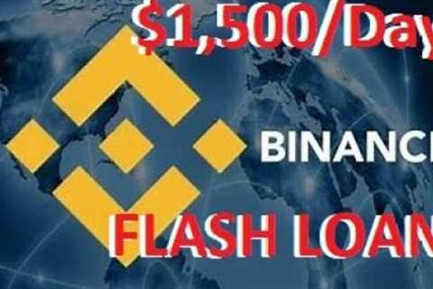 The Ultimate Guide to EARN $1,500/DAY ON BINANCE Flash Loan START TODAY // Tutorial.
