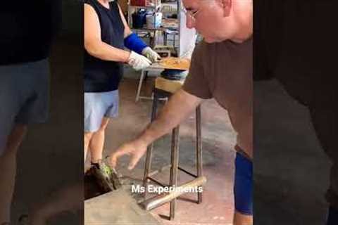 How glass materials are made #amazing #shorts  #glassmakingmachine most satisfying