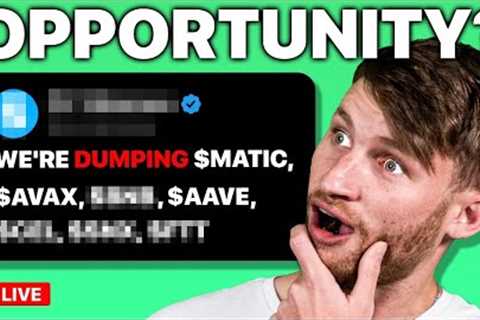 WARNING ⚠️ THESE ALTCOINS Are Being DUMPED! OPPORTUNITY Or TRAP?