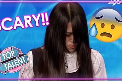 TERRIFYING TALENT! Freaky Magician GIRL Scares Judges &amp; Audience On Asia's Got Talent!
