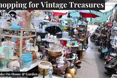 Come Flea Market Shopping With Me For Vintage Treasures!!!