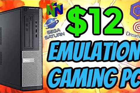 $12 Emulation Gaming PC - Budget Friendly Retro Gaming Computer | Gamecube Sega Saturn N64 &amp;..