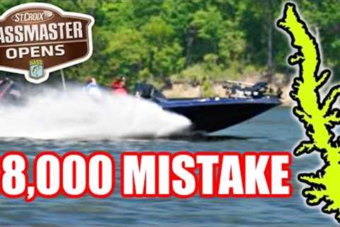 I WRECKED my boat...this is NOT how I wanted to start! (Toledo Bend Open)