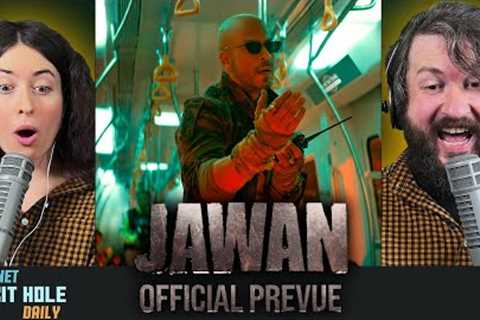 Jawan | Official Hindi Prevue | Shah Rukh Khan | irh daily REACTION!