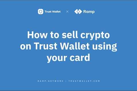 How to SELL crypto in Trust Wallet [With Ramp]