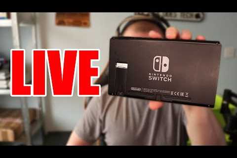 Finally Trying to Fix this Nintendo Switch! LIVE