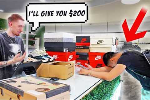 He Tried Selling His ENTIRE Sneaker Collection…