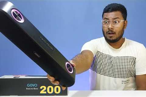 GOVO GOSURROUND 200 Bluetooth Soundbar Unboxing &amp; Review | Best Bluetooth Soundbar Under 1500 |