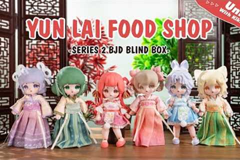 Unbox with KikaGoods | Yun Lai Food Shop Series 2 BJD Blind Box