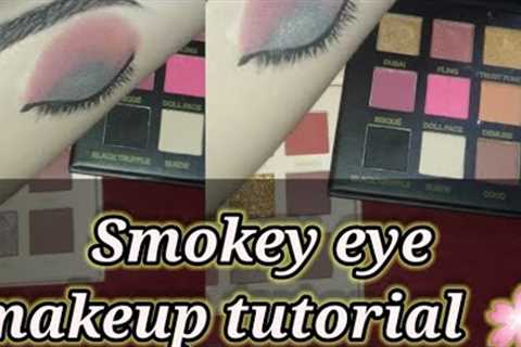 easy SMOKEY EYE MAKEUPtutorial 🌸✨//lifestyle fashion online shopping 🛍️