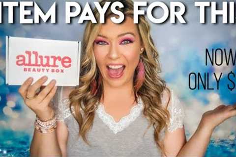 Allure Beauty Box July 2023 Unboxing + Coupon Code | ON SALE FOR $15!