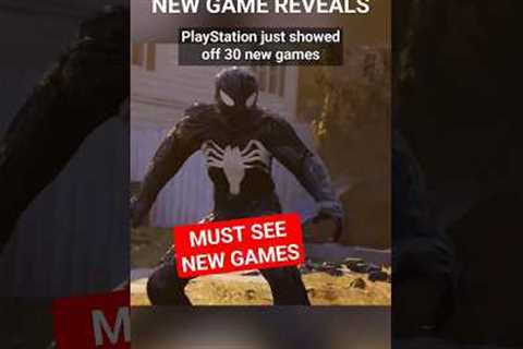 Every new Playstation game