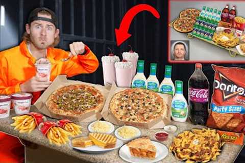 Eating The HIGHEST CALORIE Last Meal Request EVER MADE By A Death Row Inmate!