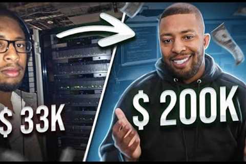 How I Went from $33k Helpdesk to $200k Cybersecurity Architect (Self-taught without a Degree)