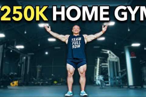 My Home Gym Tour - See My Insane Workout Setup!