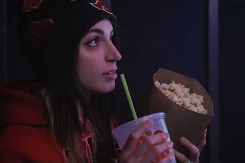 ASMR Watching Trailers at the Movie Theater Together