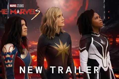 THE MARVELS (2023) | New Trailer | Marvel Studios (4K) | the marvels trailer