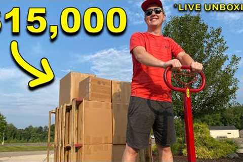 Unboxing $15,000 of VIDEO GAMES (My Biggest Unboxing EVER?)