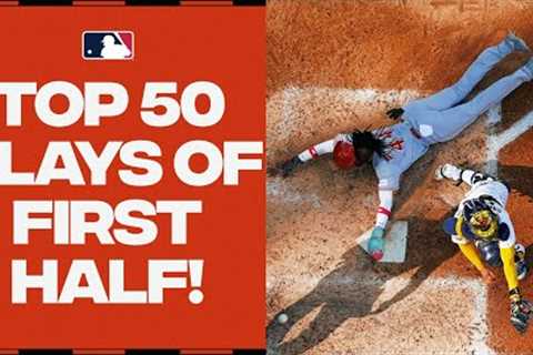 Top 50 Plays of the First Half! (Domingo goes perfect, Elly steals home and so much MORE!)