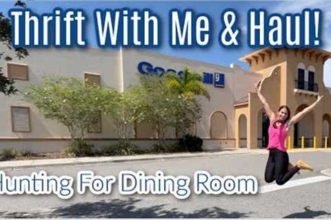 Thrift For Dining Room! I Love Thrifting &amp; Haul! Good Vibes &amp; Household Finds! Hunting For..