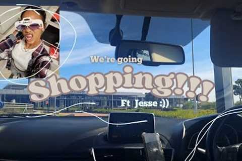 SHOPPING VLOG! (gift hunting| shoe search| etc. ) ft. Jesse
