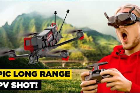 The ULTIMATE Long Range FPV Shot | Stairway to Heaven Top to Bottom